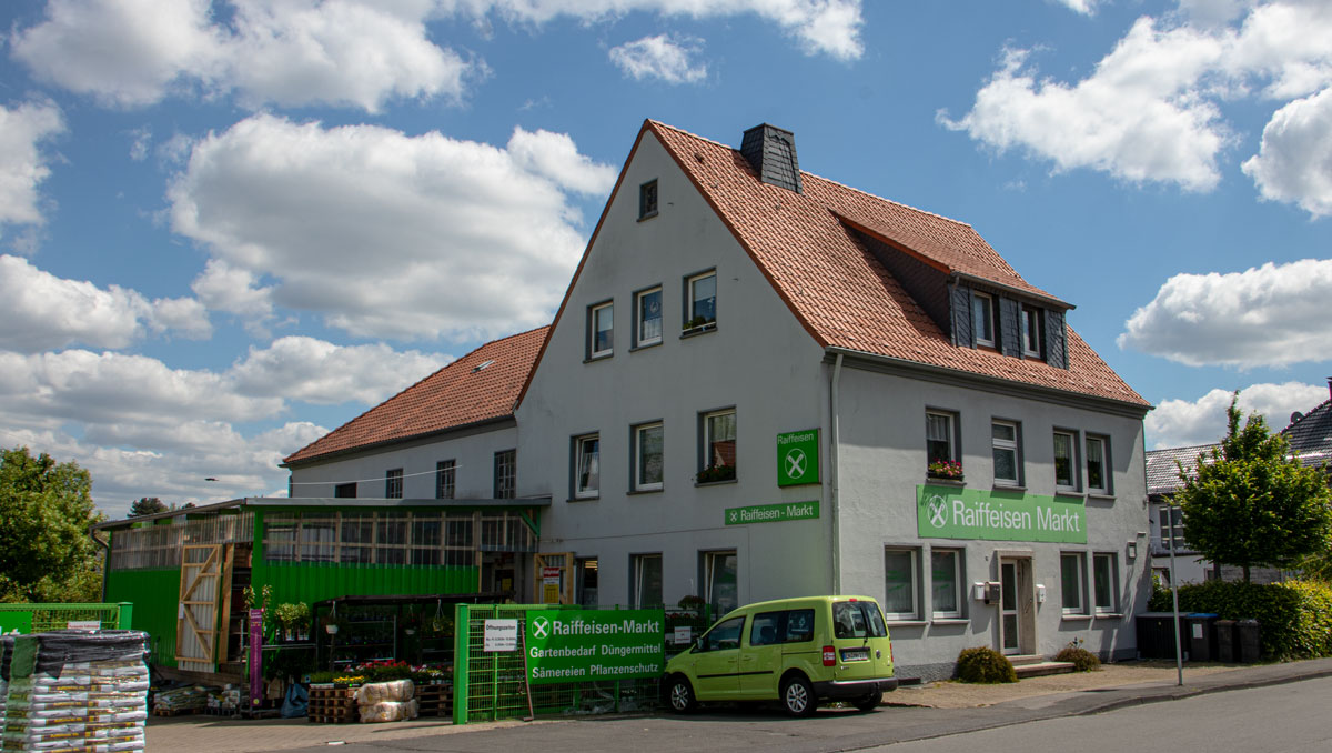 Standort der Raiffeisen Ruhrgebiet eG in Sprockhövel