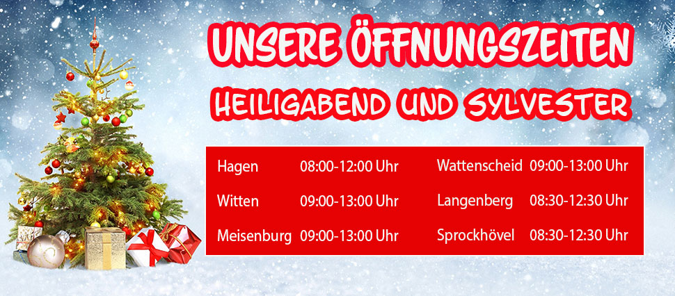 Öffnungszeiten Feiertage