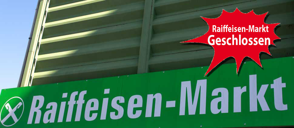 Raiffeisen-Markt Bochum geschlossen